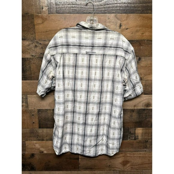 The North Face A5 Series Men's Short Sleeve Button‎ Up Size Large - Picture 3 of 3